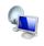 Windows XP and Windows Vista Remote Desktop Connection icon