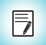 Illustration of a document template