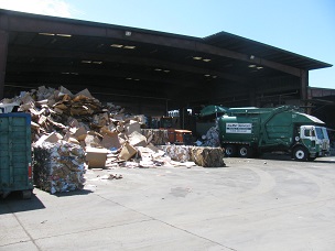 E-waste recycling facility