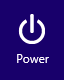 Windows 8 Power button