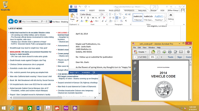 Windows 8.1 Desktop